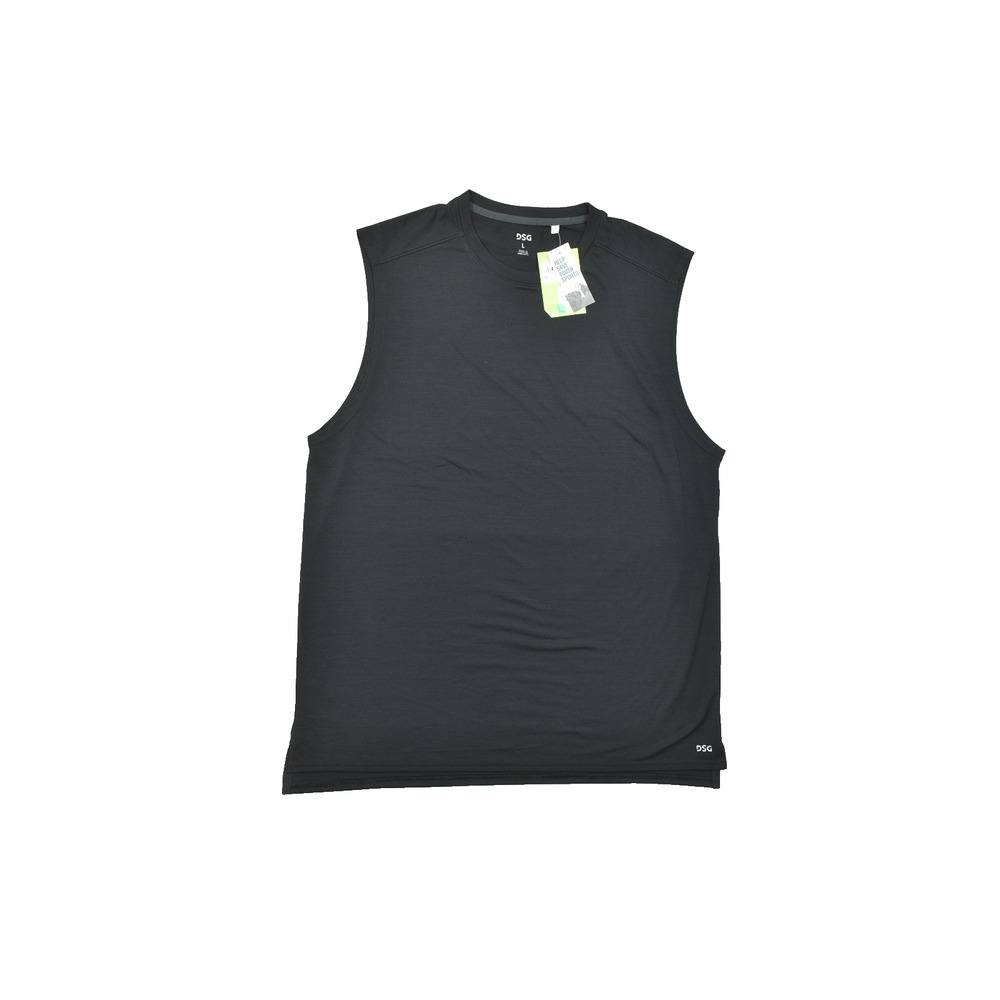 NEW DSG Movement Muscle Tank Black Size L Sleevless Stretch Gym Run
